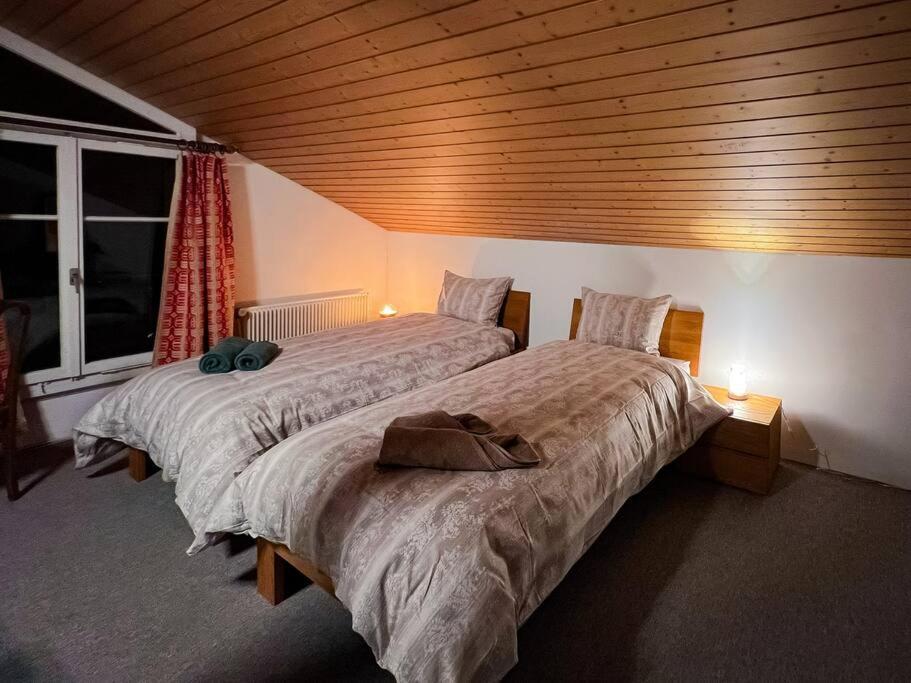 Chalet Maithili Lauterbrunnen -152-Year-Old Majestic Chalet المظهر الخارجي الصورة