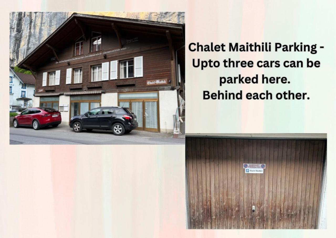 Chalet Maithili Lauterbrunnen -152-Year-Old Majestic Chalet المظهر الخارجي الصورة
