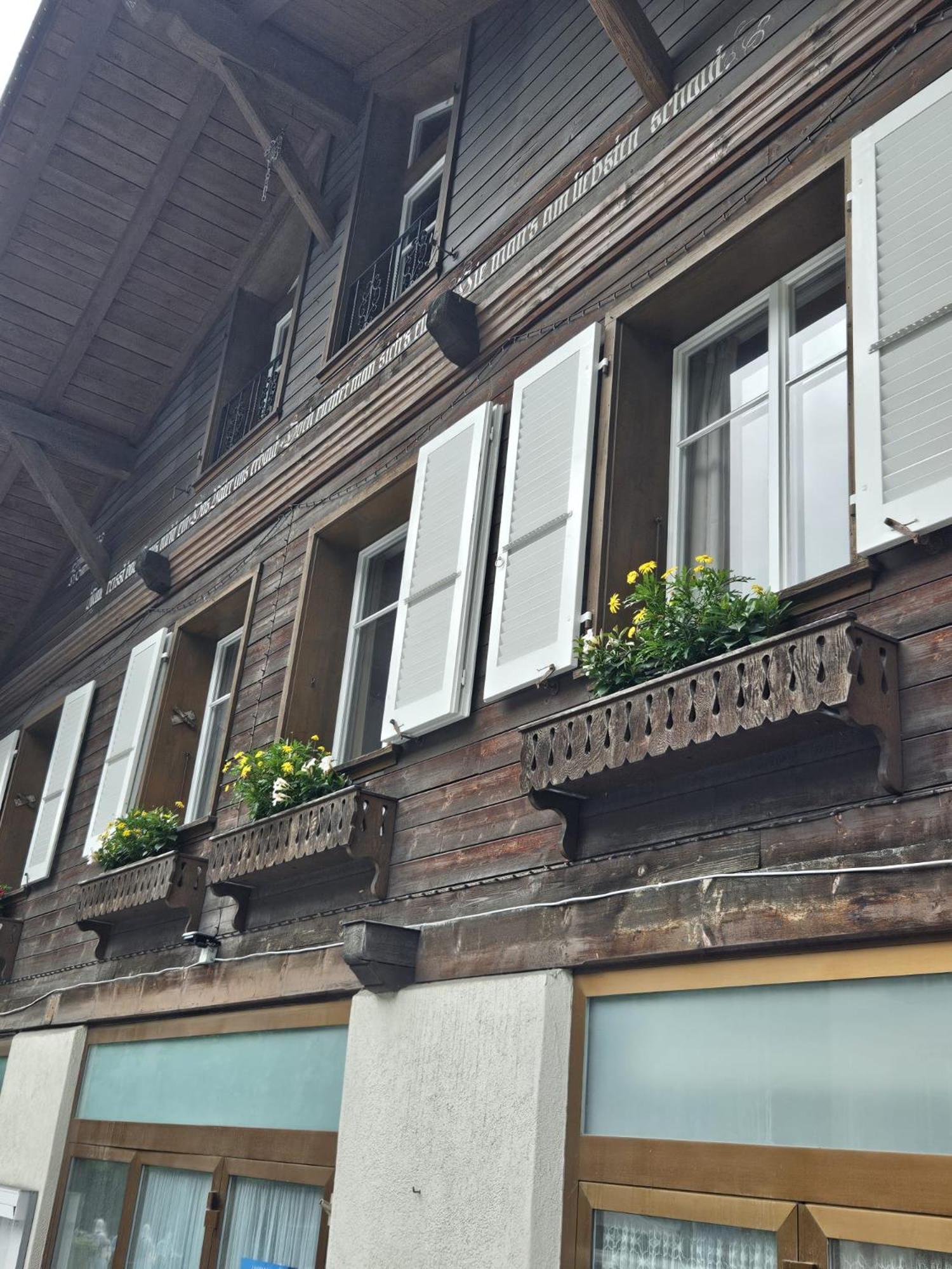 Chalet Maithili Lauterbrunnen -152-Year-Old Majestic Chalet المظهر الخارجي الصورة